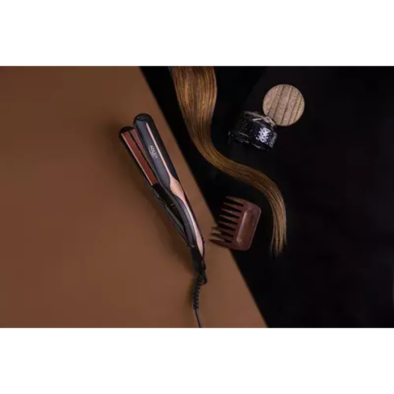 Glätteisen Adler AD 2318 Warm Schwarz Coral 120 W