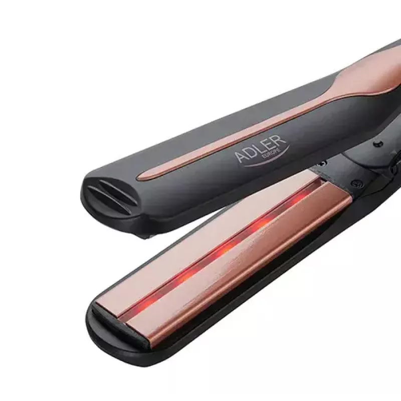Glätteisen Adler AD 2318 Warm Schwarz Coral 120 W