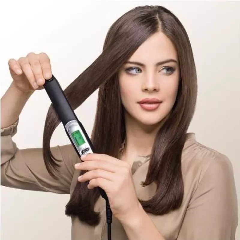 Glätteisen Braun Satin Hair 7 ST710 Warm Schwarz 130 °C 2 m