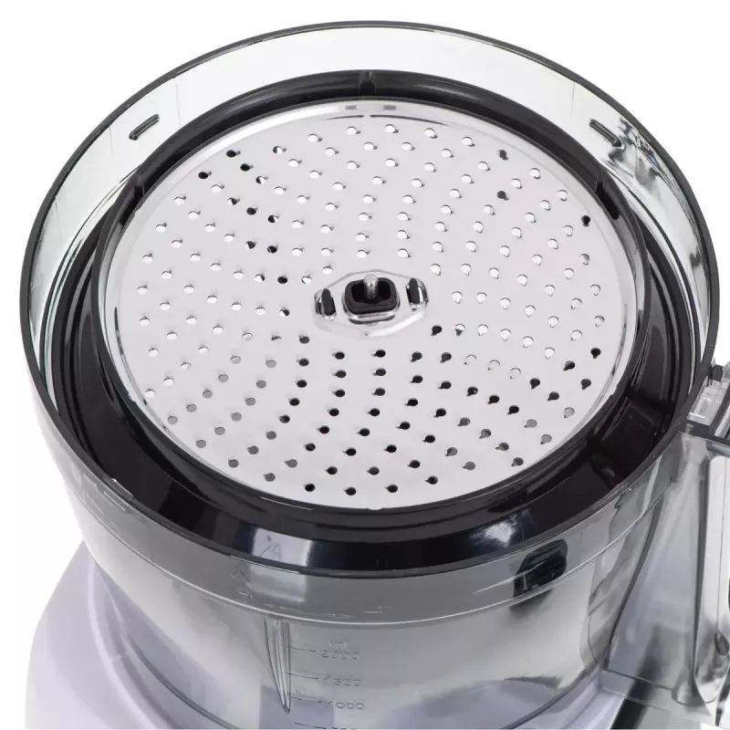Adler AD 4224 Küchenmaschine, 1000 W, 2-l-Schüssel, 7 Geschwindigkeiten, weiß