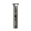 Adler AD 2834 Haarschneidemaschine, 3 mm bis 1,2 cm, 4 Aufsätze, LCD, silber