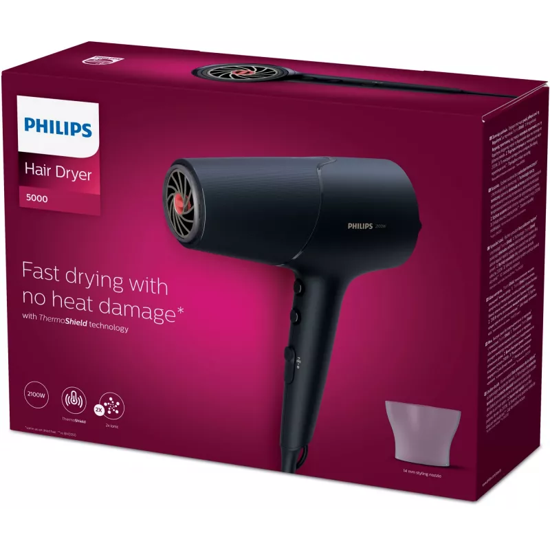 Philips 5000 series BHD504/00 Haartrockner 2100 W Grau