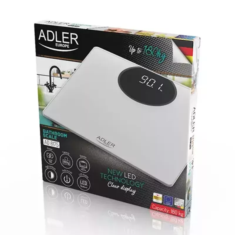 Elektronische Personenwaage Adler AD 8175
