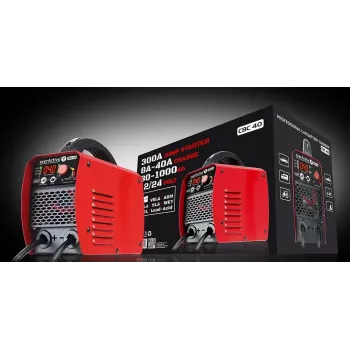 Autoladegerät everActive CBC40 12V/24V, Fahrzeugbatterieladegerät kompatibel mit 12V- und 24V-Systemen