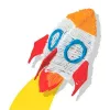 3DOODLER 3D-Druck-Filamentpackung Start+ 250 Stück, 2,5 mm Durchmesser, kompostierbare fluoreszierende Farben (Neonrot, Orange, Grün, Gelb, Pink)