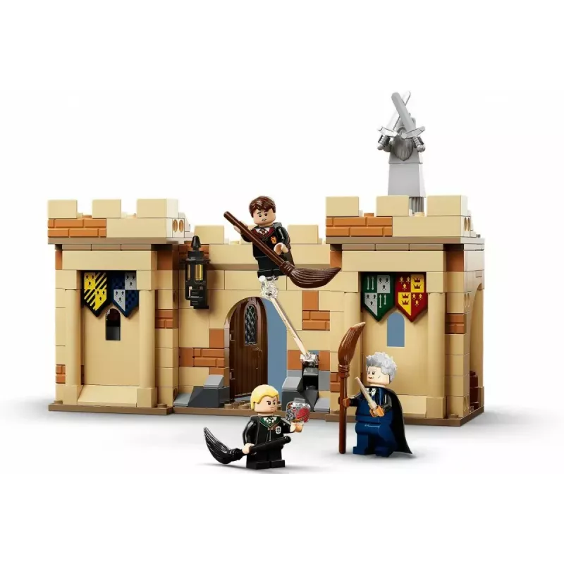 LEGO Harry Potter Set Hogwarts Erste Flugstunde 76395 mit Harry und Draco Minifiguren