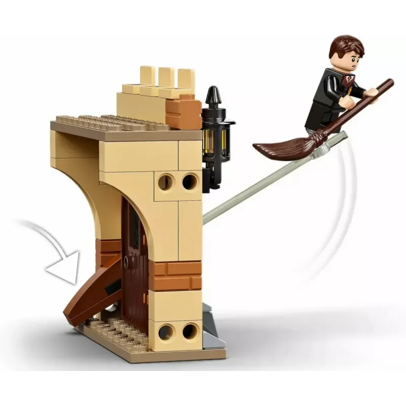 LEGO Harry Potter Set Hogwarts Erste Flugstunde 76395 mit Harry und Draco Minifiguren