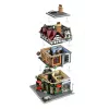 LEGO Icons Bauset 10350 Tudor Corner House — 3.266 Teile, 8 Minifiguren, Alter 18+, 260×250×310 mm