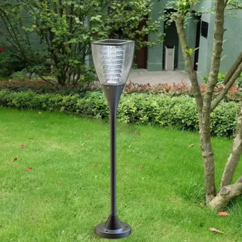 Outdoor-Stehleuchte PowerNeed ESL-25H LED Schwarz IP65