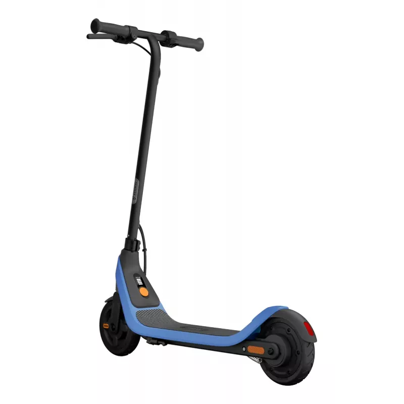 KickScooter Ninebot C2 Lite von Segway — 130W-Motor, 56-Wh-Akku, Höchstgeschwindigkeit 16 km/h, 14 km Reichweite, 7,8 kg, Blau/Schwarz