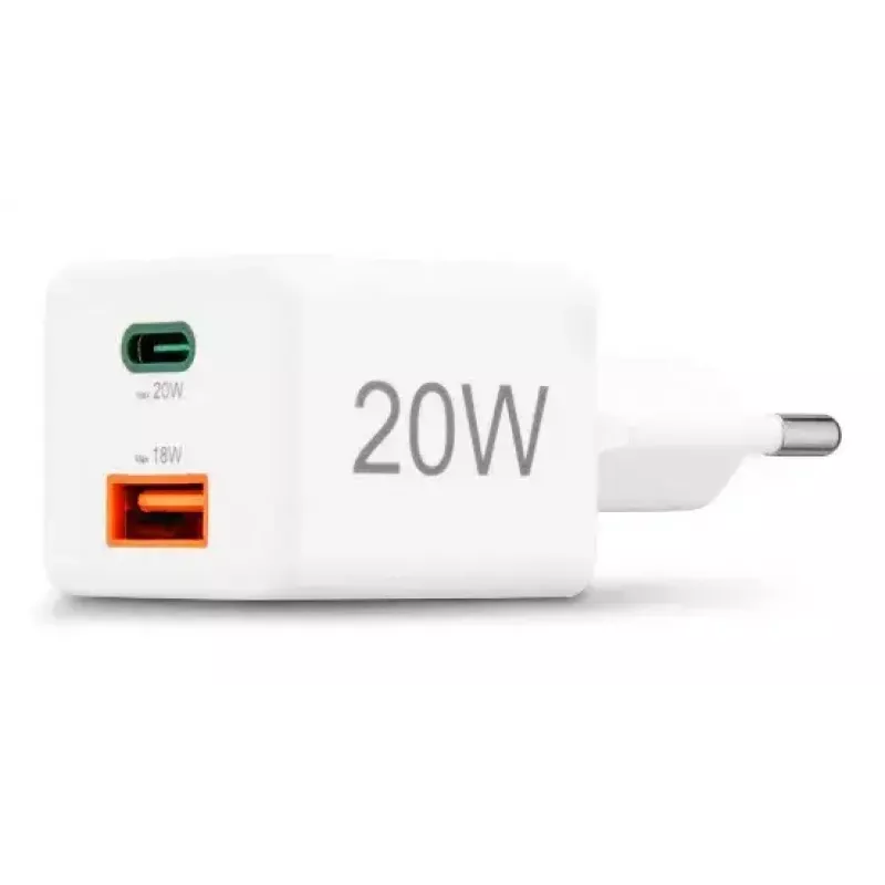 Hama 00201991 Ladegerät für Mobilgeräte Headset, Powerbank, Smartphone, Tablet Weiß AC Schnellladung Indoor