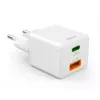 Hama 00201991 Ladegerät für Mobilgeräte Headset, Powerbank, Smartphone, Tablet Weiß AC Schnellladung Indoor