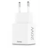 Hama 00201991 Ladegerät für Mobilgeräte Headset, Powerbank, Smartphone, Tablet Weiß AC Schnellladung Indoor