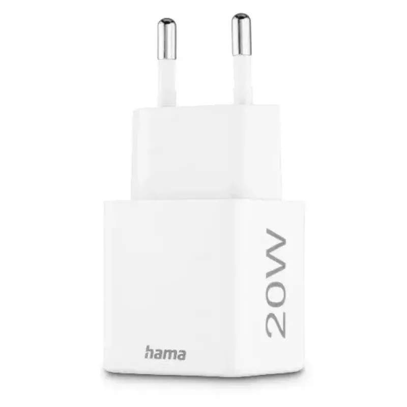 Hama 00201991 Ladegerät für Mobilgeräte Headset, Powerbank, Smartphone, Tablet Weiß AC Schnellladung Indoor