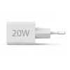 Hama 00201991 Ladegerät für Mobilgeräte Headset, Powerbank, Smartphone, Tablet Weiß AC Schnellladung Indoor