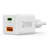 Hama 00201991 Ladegerät für Mobilgeräte Headset, Powerbank, Smartphone, Tablet Weiß AC Schnellladung Indoor