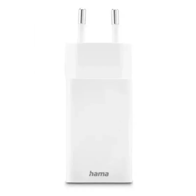 Hama 00201993 mobiles Ladegerät Mobiltelefon, Laptop, Smartphone, Tablet Weiß AC-Schnellladung Innenbereich