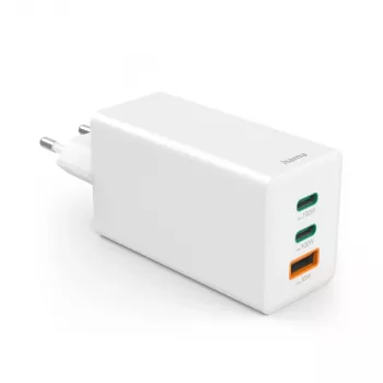 Hama 00201997 mobiles Ladegerät Laptop, Smartphone, Tablet Weiß AC Schnellladung Innenbereich