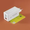Hama 00201997 mobiles Ladegerät Laptop, Smartphone, Tablet Weiß AC Schnellladung Innenbereich