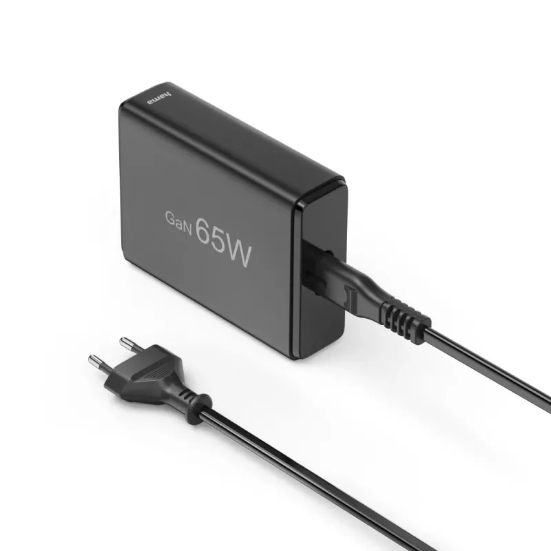 Hama 00201979 Ladegerät für mobile Geräte Laptop, Powerbank, Smartphone, Tablet Schwarz AC Schnellladung Indoor