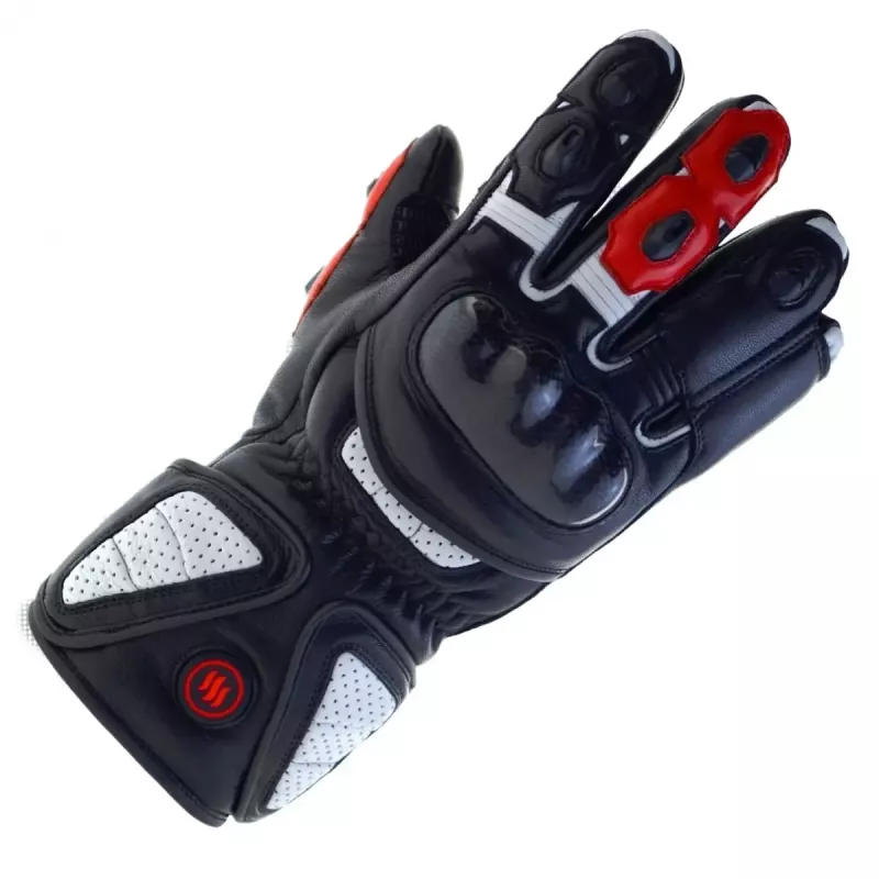 Handschuhe Glovii GDBL Motorradfahren Polyester Leder Erwachsene 800g
