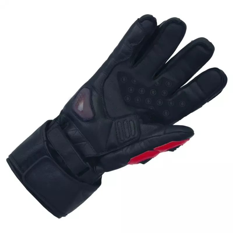 Handschuhe Glovii GDBL Motorradfahren Polyester Leder Erwachsene 800g