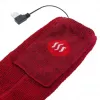 Sportsocken Glovii GQ3L L, unisex beheizte Baumwollsocken mit integriertem Heizelement, Temperaturregelung, rot