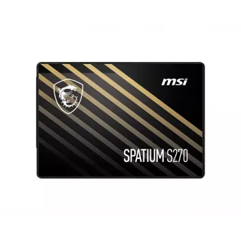 2,5 Zoll SATA III SSD MSI SPATIUM S270 960 GB – 500 MB/s Lesen, 450 MB/s Schreiben, 3D-NAND