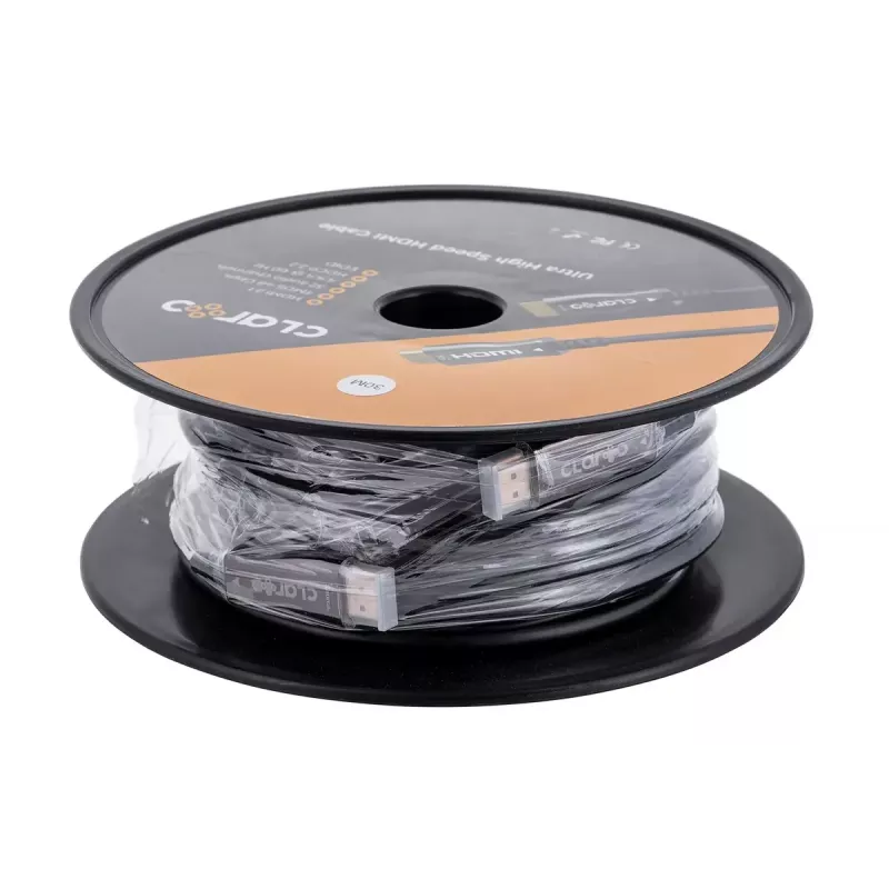 HDMI-Kabel claroc FEN-HDMI-21-30M — 30 m, HDMI 2.1, 8K 120Hz-Unterstützung