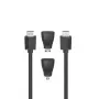 Hama HDMI-Kabel 1,5m Typ A Stecker auf Stecker 18 Gbit/s Schwarz