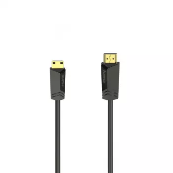 Hama 00205015 HDMI-Kabel 1,5 m HDMI Typ A (Standard) HDMI Typ C (Mini) Schwarz