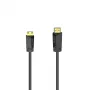 Hama 00205015 HDMI-Kabel 1,5 m HDMI Typ A (Standard) HDMI Typ C (Mini) Schwarz