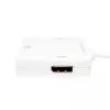 Videokabel-Adapter LogiLink CV0045A 0,15 m Weiß