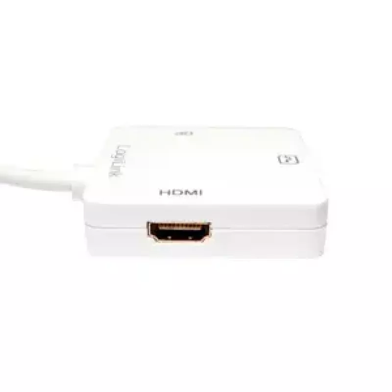Videokabel-Adapter LogiLink CV0045A 0,15 m Weiß