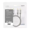 Audiokabel LogiLink CA1208 7,5 m 2 x Cinch Schwarz