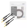 Audiokabel LogiLink CA1211 5m 2x Banana Schwarz