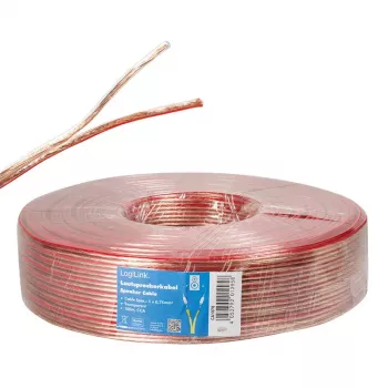 Audiokabel LogiLink CA1078 100m Transparent
