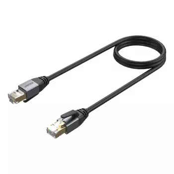 Netzwerkkabel UNITEK C18149AGY03-2M RJ-45 Cat8 2m Schwarz