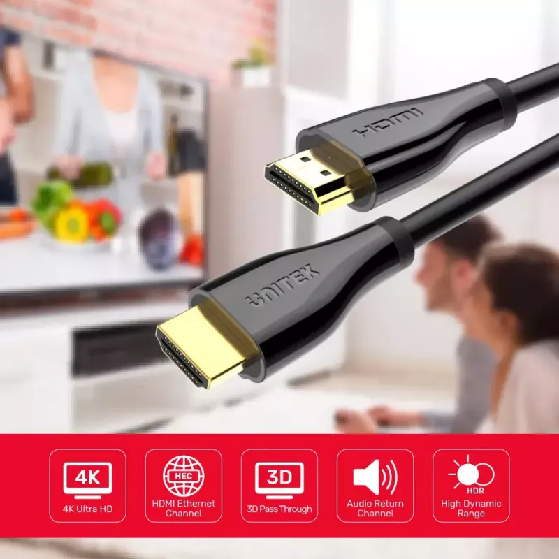 HDMI-Kabel UNITEK C1049GB 3m