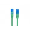 Netzwerkkabel LANBERG PCF6A-10CC-2000-G Cat6a S/FTP 20 m LSZH, RJ-45, grün