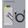 USB-Kabel Baseus CASX020001 1m USB A USB C Schwarz