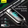 USB-Kabel Baseus CASX020001 1m USB A USB C Schwarz
