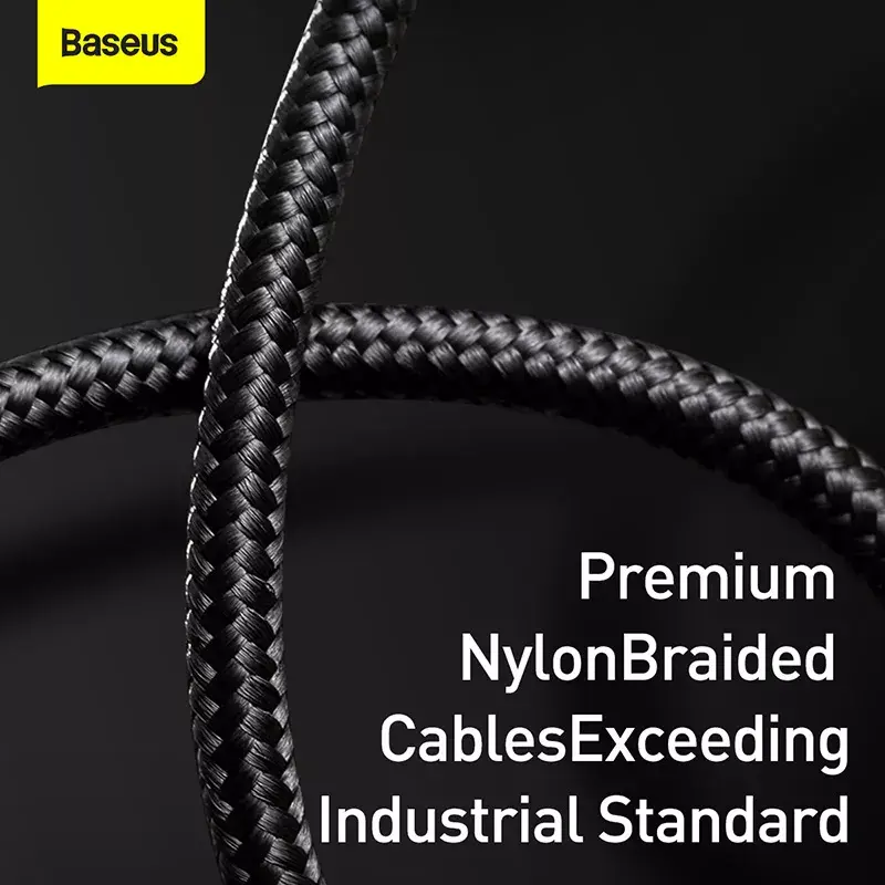 USB-Kabel Baseus CASX020001 1m USB A USB C Schwarz