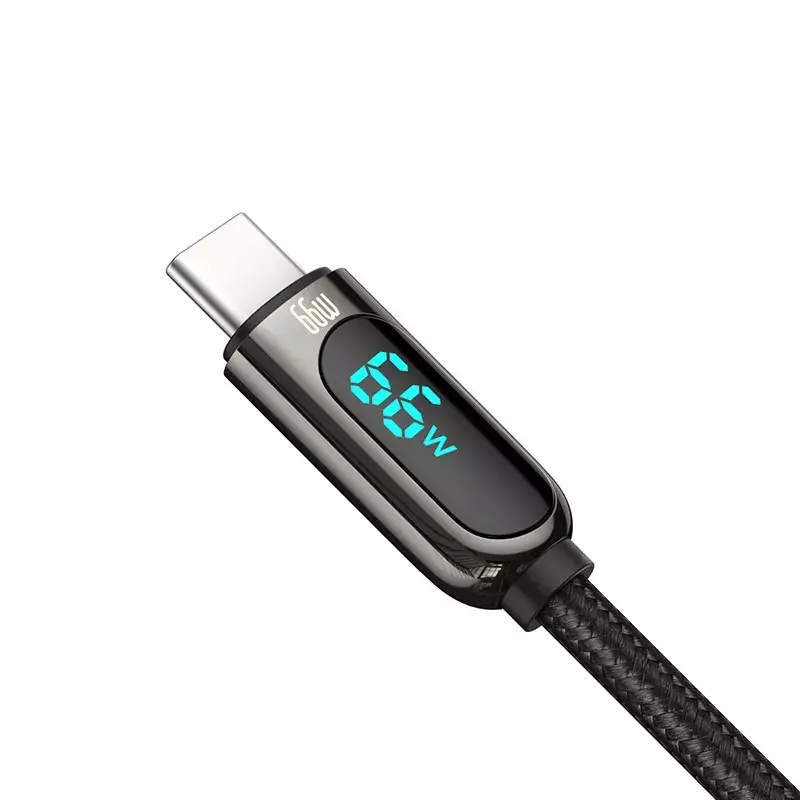 USB-Kabel Baseus CASX020001 1m USB A USB C Schwarz