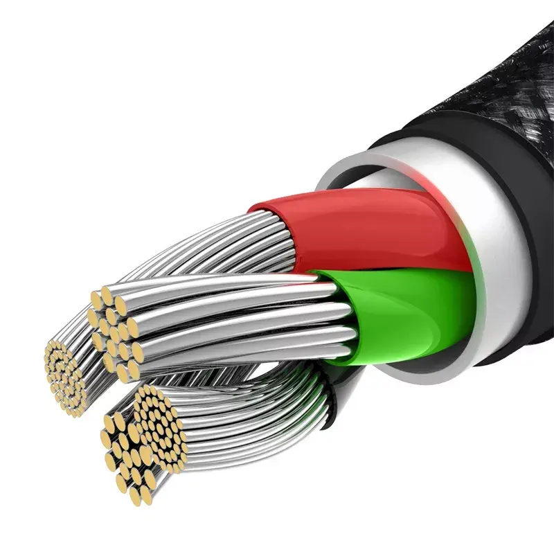 3-in-1 USB-Kabel Baseus Tungsten Gold CAMLTWJ-01