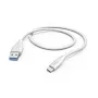 Hama 00201596 USB-Kabel USB 2.0 1,5 m USB A USB C Weiß