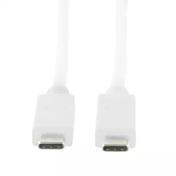 USB-Kabel LogiLink CU0131 USB 3.2 Gen 2 1m USB C Weiß