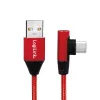 USB-Kabel LogiLink CU0146 USB 2.0 1 m USB A USB C Rot
