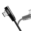 USB-Kabel LogiLink CU0142 USB 2.0 0,3 m USB A Micro-USB B Schwarz
