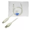 USB-Kabel LogiLink CU0160 USB 2.0 1m USB-C USB-B Weiß